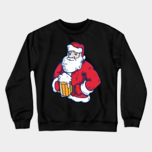 Drinking Santa - Beer X-Mas Xmas Christmas Crewneck Sweatshirt